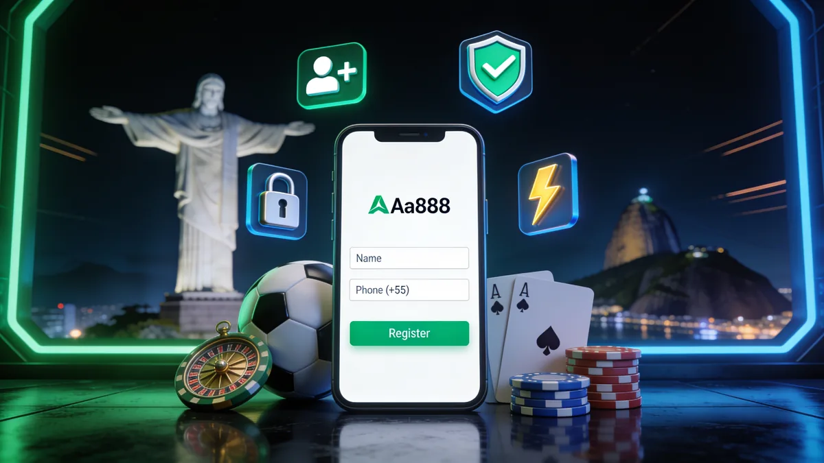 Como Funciona o Processo de Cadastro na aa888?: guia de aa888 para jogadores no Brasil